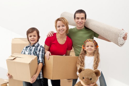Commercial removals support for offices and businesses in Holland Park