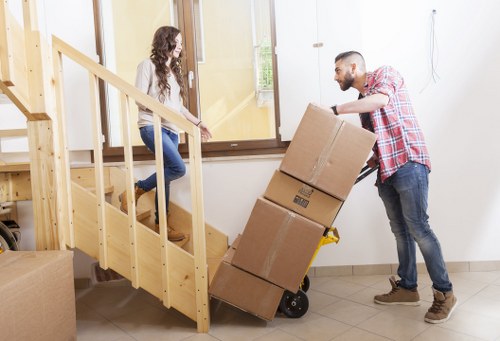 Local packing materials ready for residential and commercial moving needs