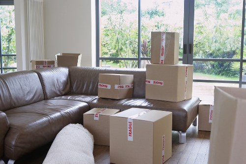 Professional van loading for a move near Holland Park
