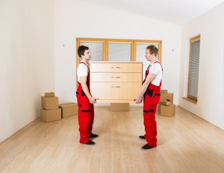 Commercial furniture removal and pick-up service near Holland Park